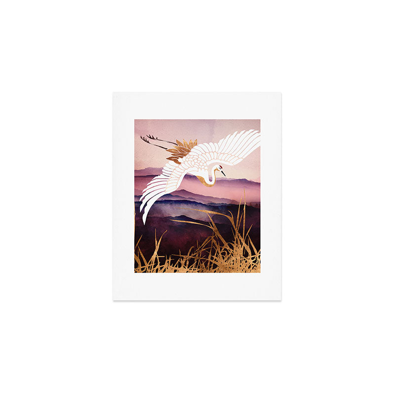 Elegant Flight III Art Print Gallery Image 1