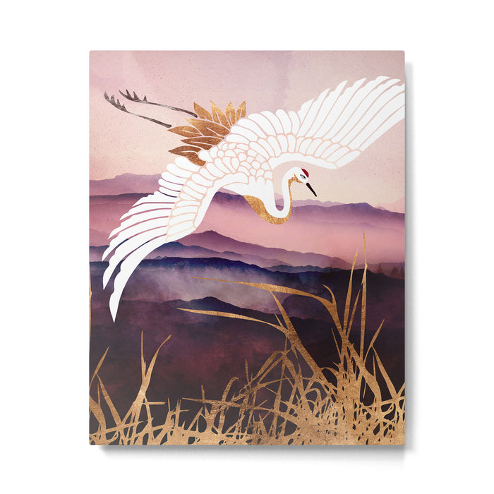 Elegant Flight III Metal Print Gallery Image 1