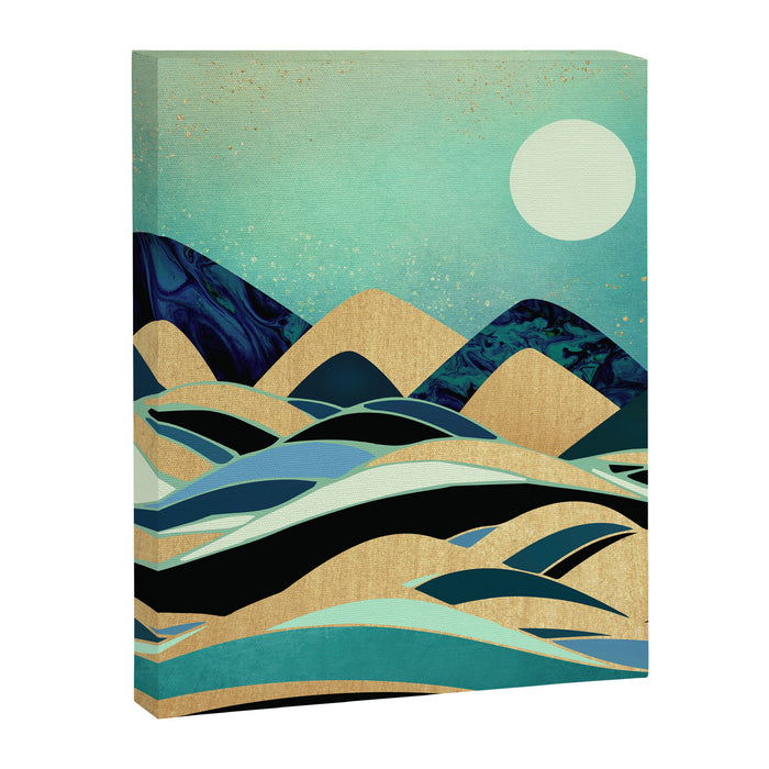 Emerald Evening Canvas Print Gallery Image 1