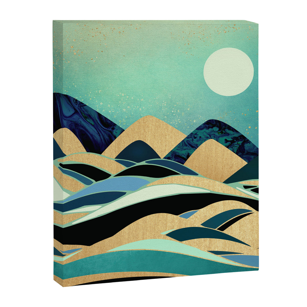 Emerald Evening Canvas Print Gallery Image 8