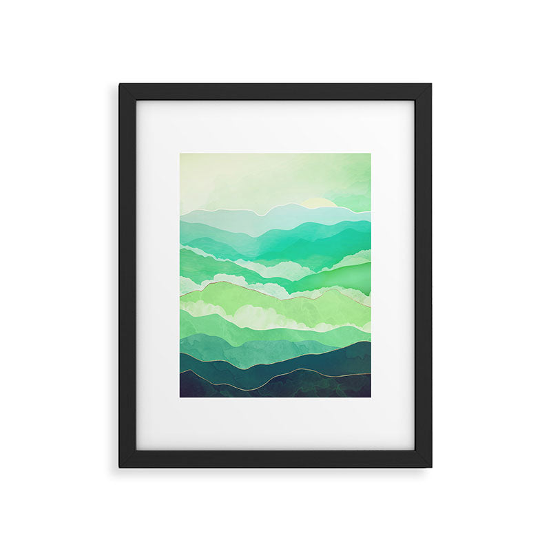 Emerald Spring Framed Art Print Gallery Image 6