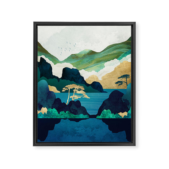 Escape Framed Canvas Print Gallery Image 1