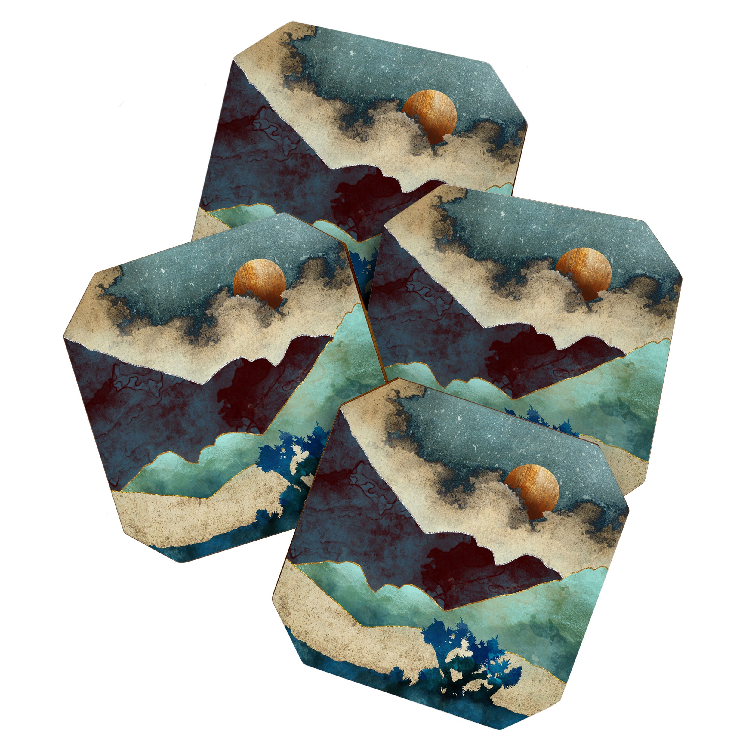 Evening Calm Coaster Gallery Image 1