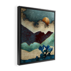 Evening Calm Framed Canvas Print Gallery Image 2