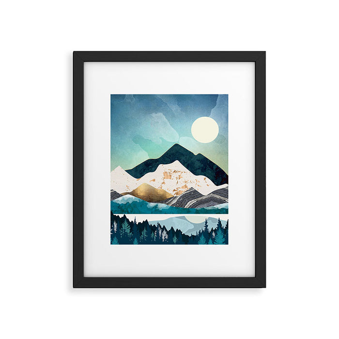 Evening Forest Framed Art Print Gallery Image 1