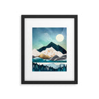 Evening Forest Framed Art Print Gallery Image 6