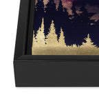 Evening Glow Framed Canvas Print Gallery Image 3