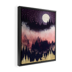 Evening Glow Framed Canvas Print Gallery Image 2
