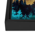 Evening Mist Framed Canvas Print Gallery Image 3