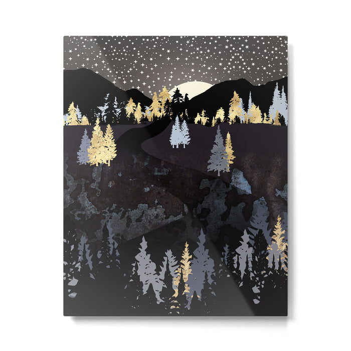 Evening Sky Metal Print Gallery Image 1