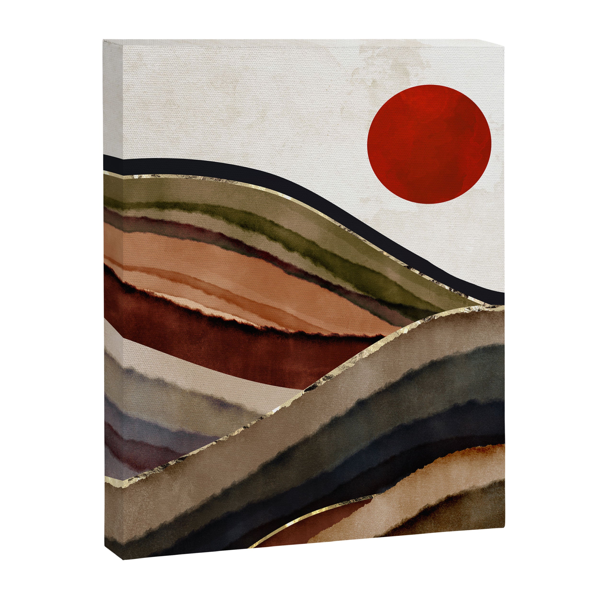 Fall Abstract Canvas Print Gallery Image 8