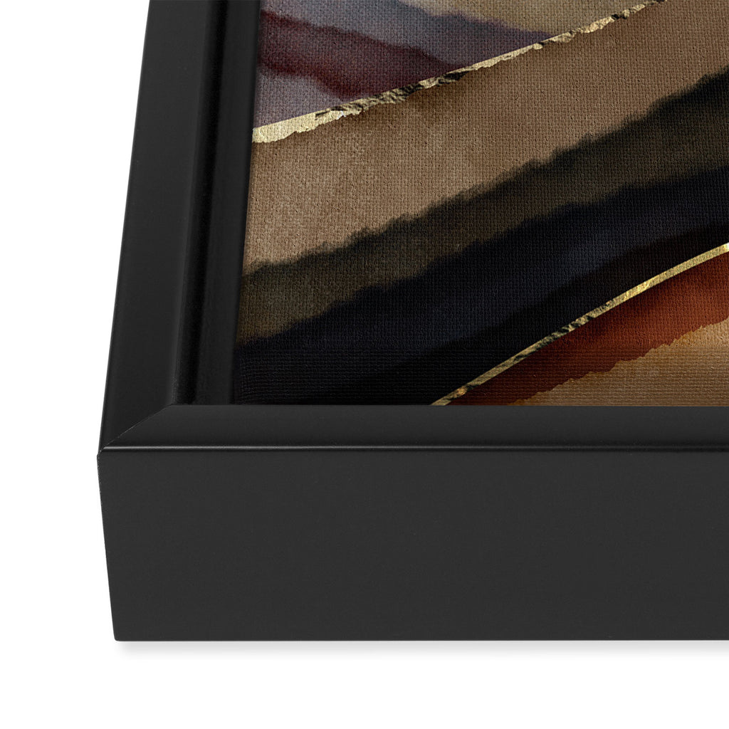 Fall Abstract Framed Canvas Print Gallery Image 3