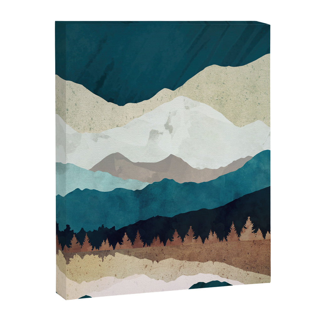 Fall Forest Night Canvas Print Gallery Image 8