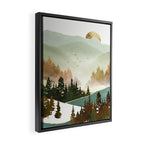 Fall Morning Framed Canvas Print Gallery Image 2