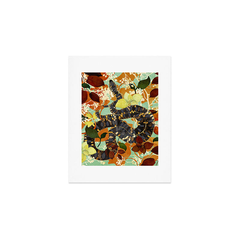 Fall Serpent Garden Art Print Gallery Image 1