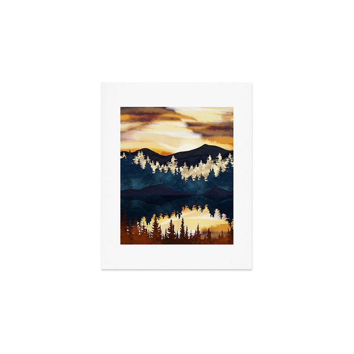 Fall Sunset Art Print Gallery Image 1
