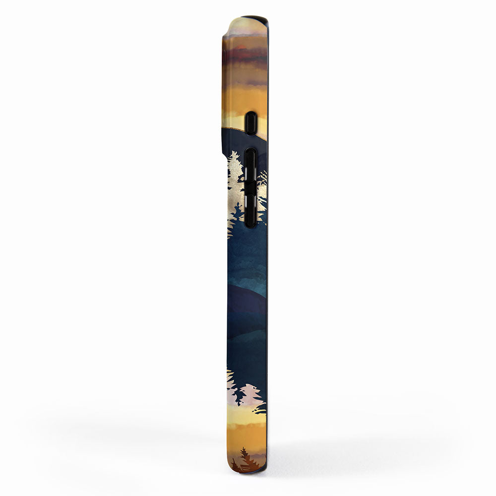 Fall Sunset iPhone Case Gallery Image 2