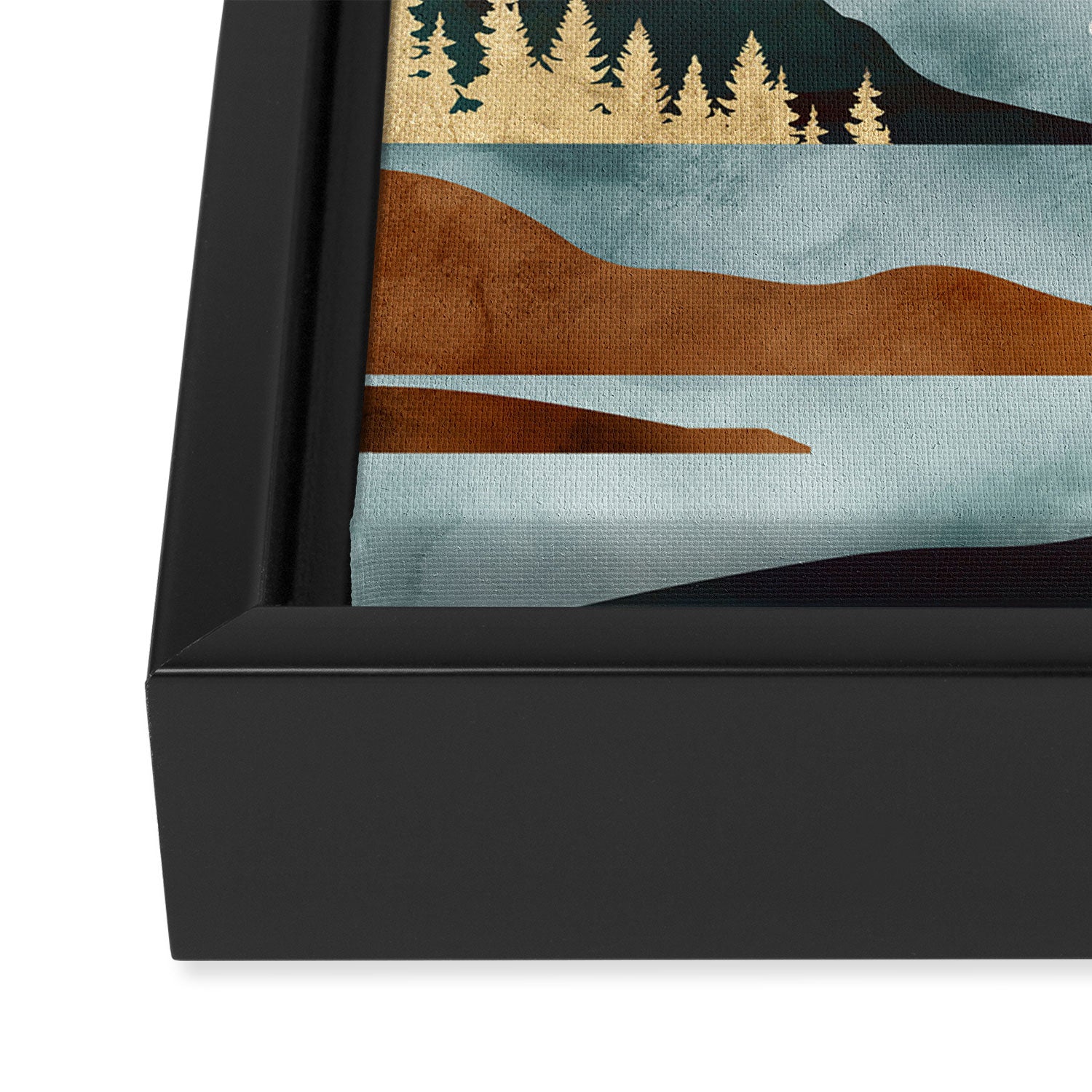 Fall Vista Framed Canvas Print Gallery Image 3