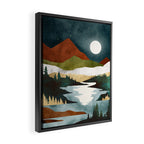 Fall Vista Framed Canvas Print Gallery Image 2