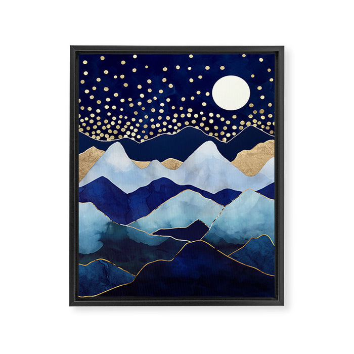 Firefly Stars Framed Canvas Print Gallery Image 1