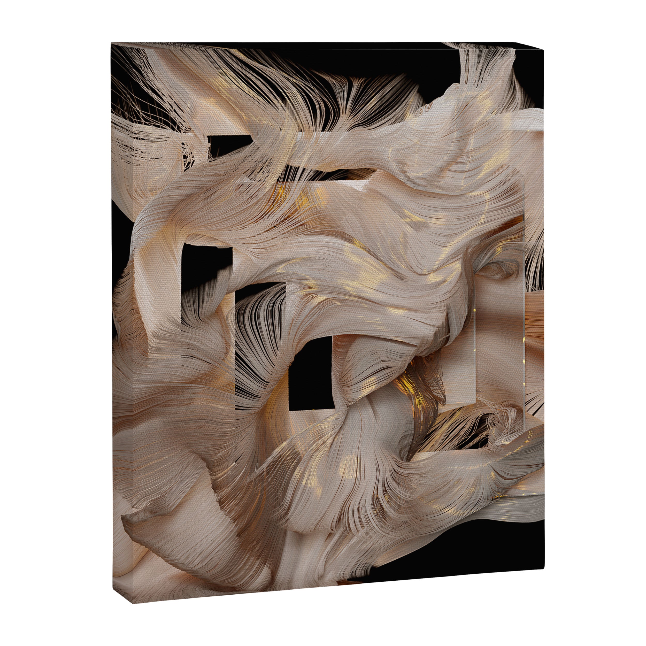 Flow Abstract II Canvas Print Gallery Image 8
