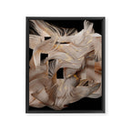 Flow Abstract II Framed Canvas Print Gallery Image 8