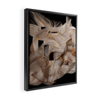 Flow Abstract II Framed Canvas Print Gallery Image 2
