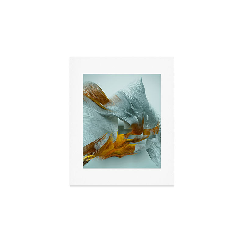 Flow Abstract IX Art Print Gallery Image 1