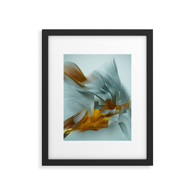 Flow Abstract IX Framed Art Print Gallery Image 6