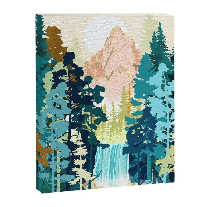 Forest Falls Canvas Print Gallery Image 1