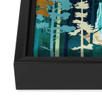 Forest Falls Framed Canvas Print Gallery Image 3