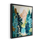 Forest Falls Framed Canvas Print Gallery Image 2