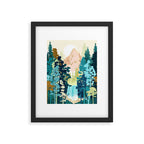 Forest Falls Framed Art Print Gallery Image 6