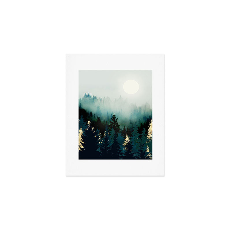 Forest Glow Art Print Gallery Image 1