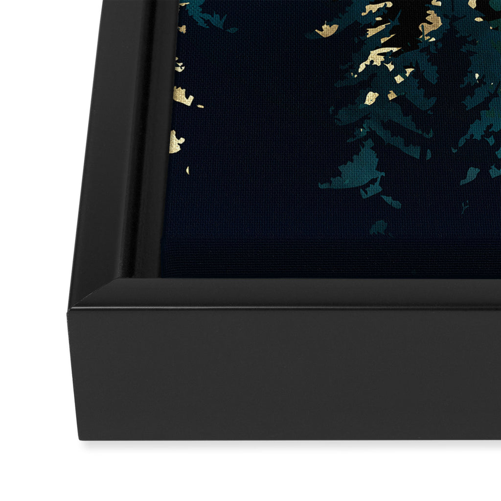 Forest Glow Framed Canvas Print Gallery Image 3