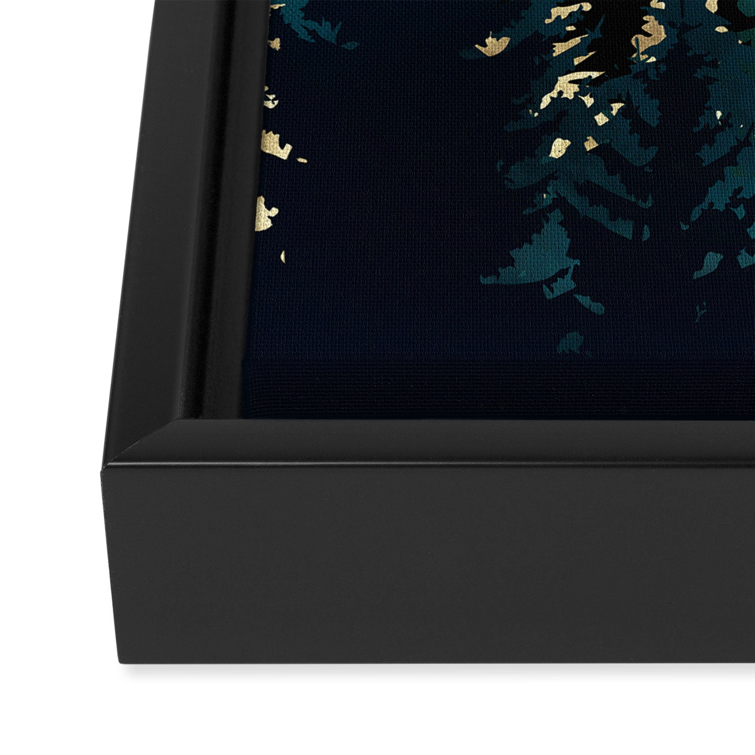 Forest Glow Framed Canvas Print Gallery Image 3
