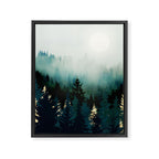 Forest Glow Framed Canvas Print Gallery Image 8