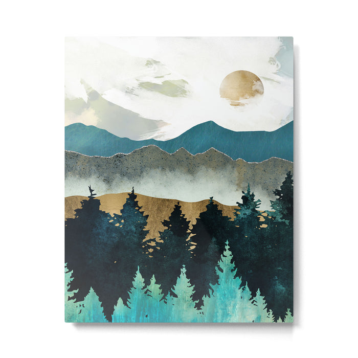 Forest Mist - Custom Horizontal Metal Print Gallery Image 1