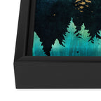 Forest Mist Framed Canvas Print Gallery Image 3