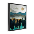 Forest Mist Framed Canvas Print Gallery Image 2