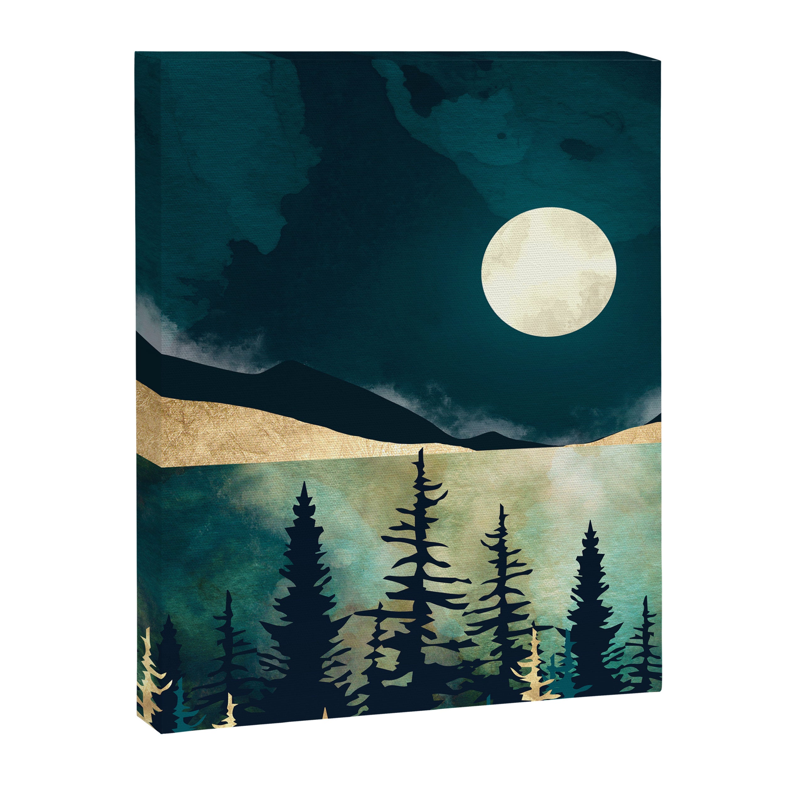 Forest Moon Canvas Print Gallery Image 8