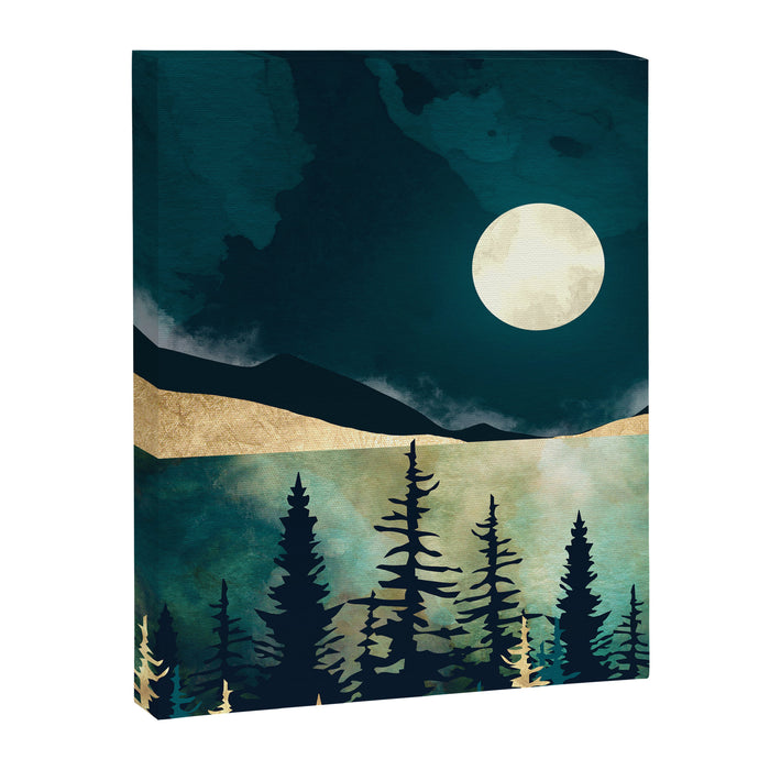 Forest Moon Canvas Print Gallery Image 1