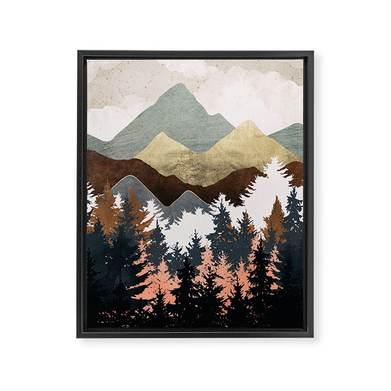 Forest View Framed Canvas Print Gallery Image 8
