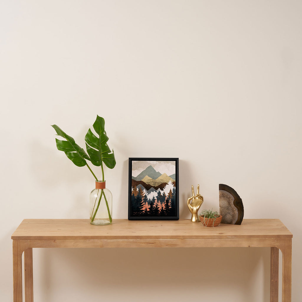 Forest View Framed Canvas Print Gallery Image 4