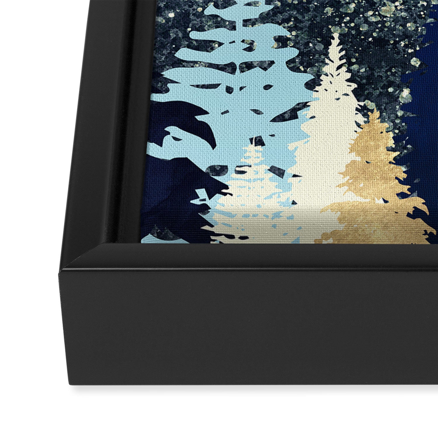 Forest Vista Framed Canvas Print Gallery Image 3