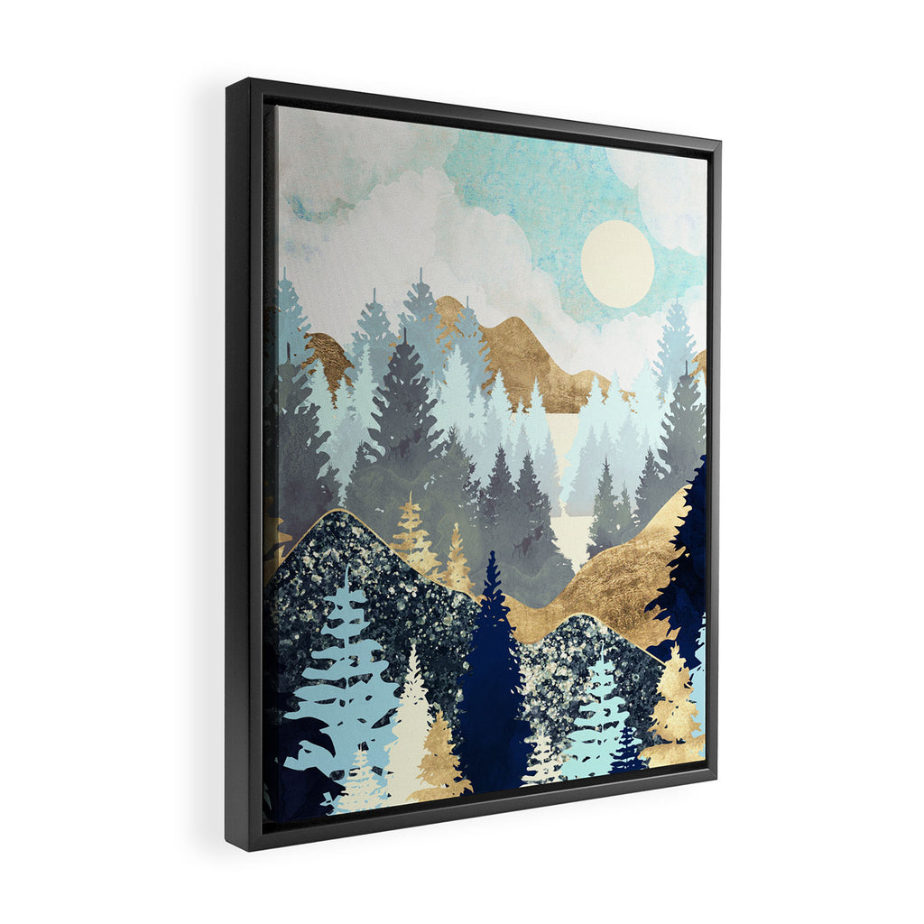 Forest Vista Framed Canvas Print Gallery Image 2