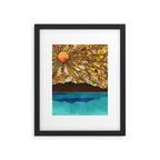 Fractured Sky Framed Art Print Gallery Image 4