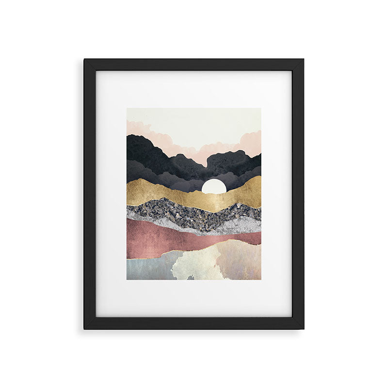 Frost Reflection Framed Art Print Gallery Image 4