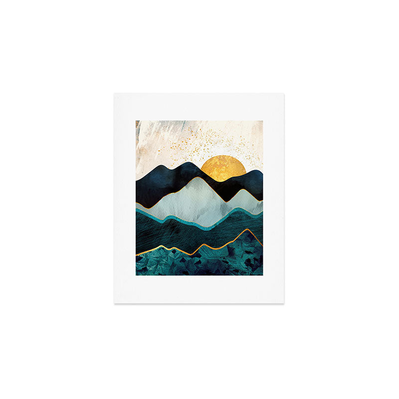 Glacial Hills Art Print Gallery Image 1