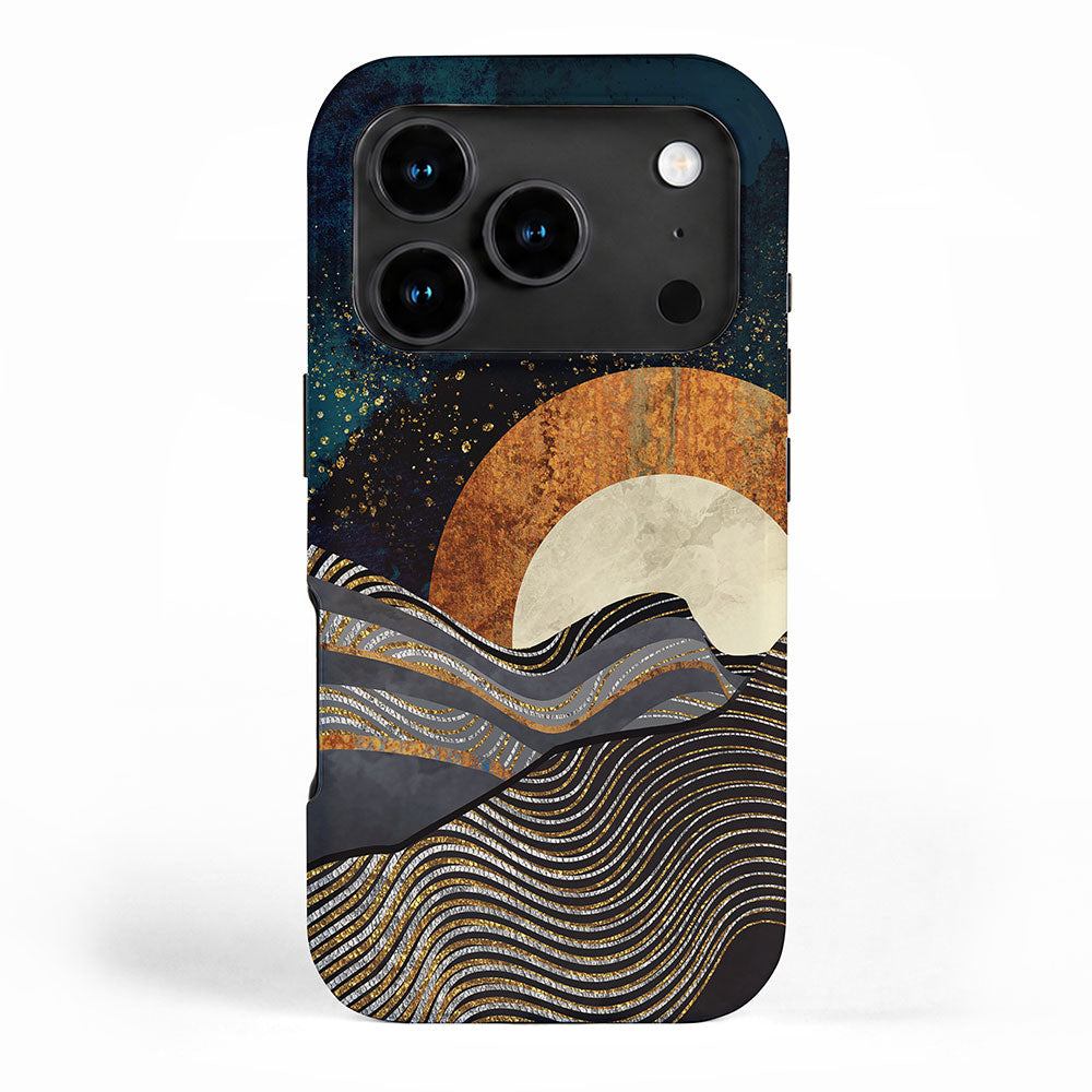 Gold & Silver Fields iPhone Case Gallery Image 1